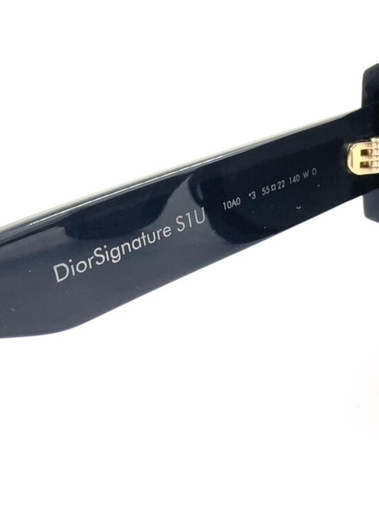 Dior Signature S1u Acetate Black Sunglasses Gold Eyewear main image 5